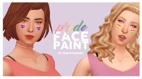 Pride Face Paint Click For Hq In Honor Of Pride Month
