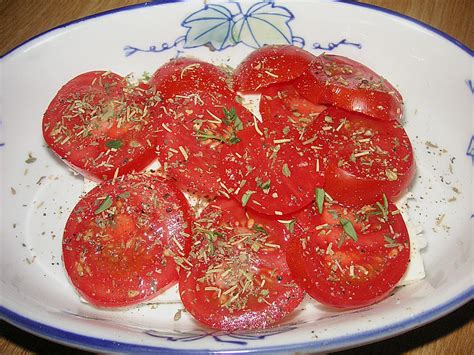 Schafskäse mit Tomaten und Käse überbacken von Peperoni666