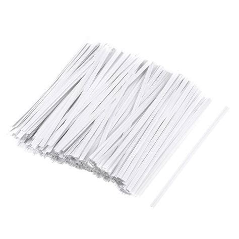 long strong twist ties 3 15 inches quality kraft closure tie white 1000pcs bed bath and beyond