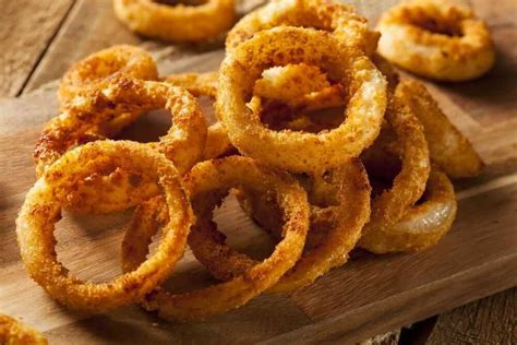 Flourless Crunchy Onion Rings In The Air Fryer Recipe This