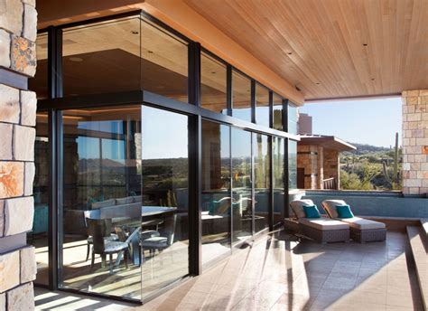 Open Corner Sliding Glass Doors Towards A Light And Wide Architecture