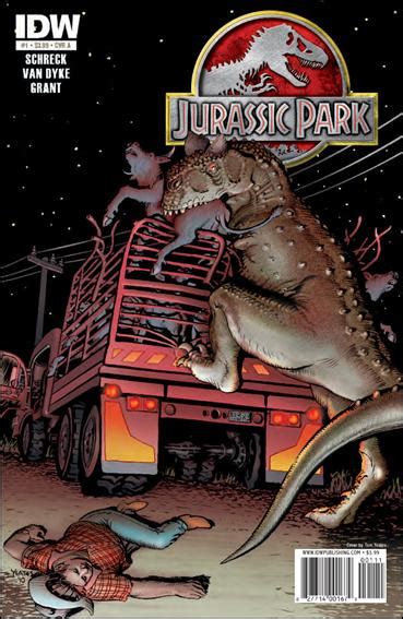 Jurassic Park 1 A Jun 2010 Comic Book By Idw