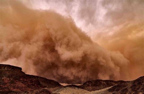 Researchers Study Dust Storm Microbiome