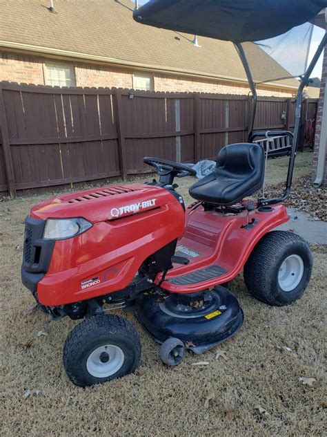 Troy Bilt Bronco 42 Inch Riding Mower For Sale Ronmowers