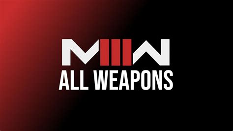 All Modern Warfare 3 Weapons And Streaks Every Mw3 Gun Dexerto