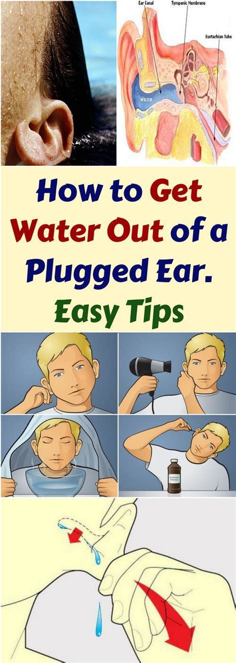 How To Get Water Out Of A Plugged Ear Here Easy Tips All What You