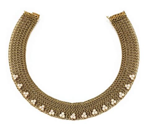 18 karat gold and diamond necklace rené boivin sotheby s alain r truong