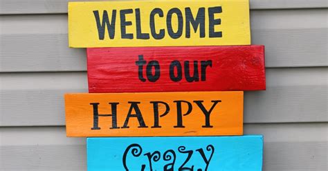 Colorful Pallet Welcome Sign