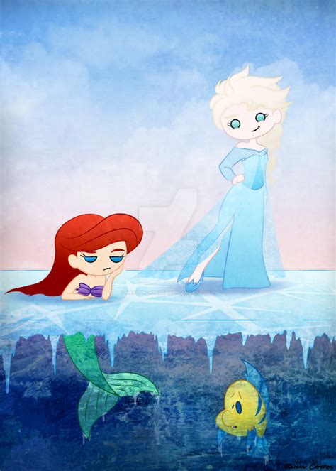 Frozen Mermaid By Mell0w M1nded On Deviantart