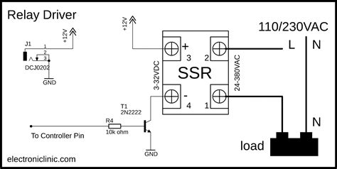 Arduino Relay Control Circuit Designing And Code Electronic Clinic