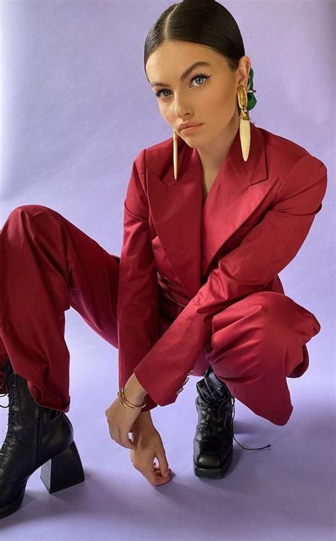 Pin By Monica Bellissima On Thylane Blondeau Red Leather Jacket Fashion Women