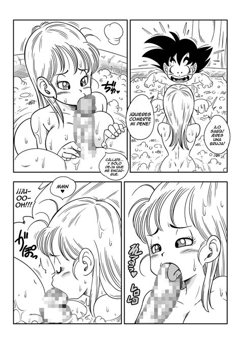 Yamamotodoujin Bulma X Goku Sexo En El Ba O Page Comic Porn Xxx