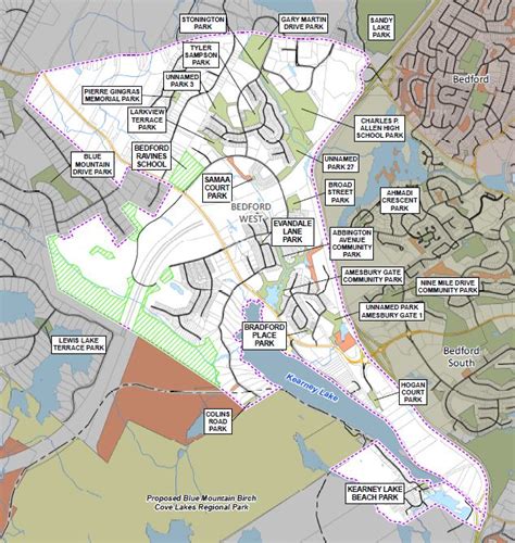 Bedford West Parks Plan New Developments Halifax