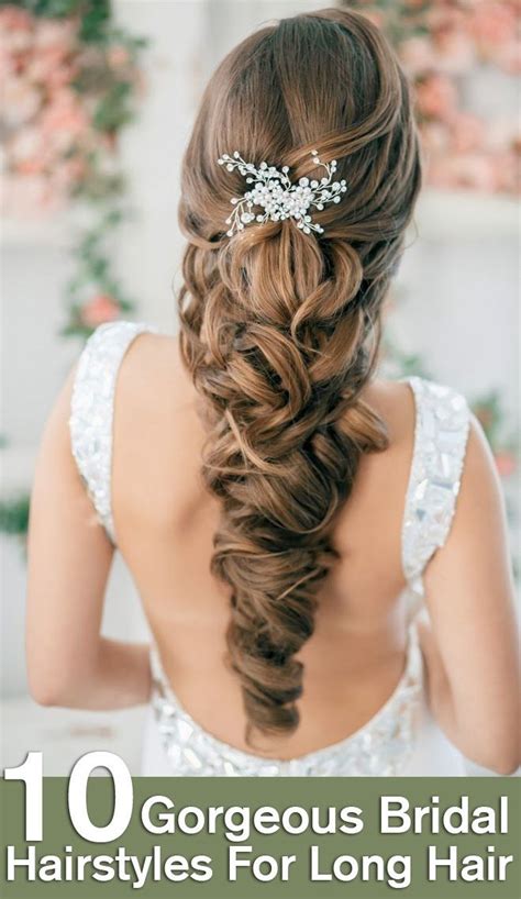 50 Bridal Styles For Long Hair Bridal Hairstyle Hair