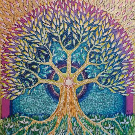 Wospm Keeper By Faith Nolton Tree Of Life Painting Tree Of Life