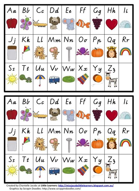 Miss Jacobs Little Learners Cursive Alphabet Cursive Alphabet