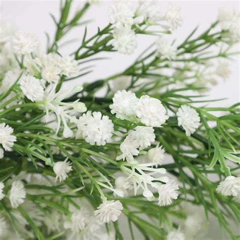 2pcs 58 Ft Artificial Baby Breath Flower Vines Faux Real Etsy