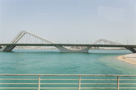 Sheikh Zayed Bridge At Abu Dhabi Uae Editorial Photography Image Of