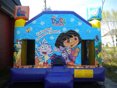 Dora The Explorer Bouncy Boots Bouncy Castles And Machines Kids Party