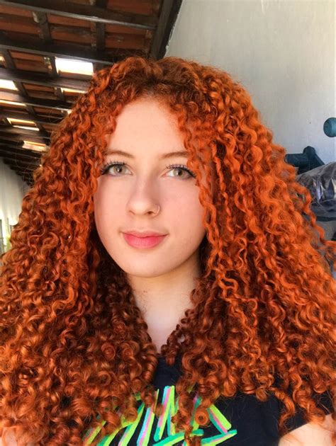 Ruiva Cacheada Spiral Curls Aesthetic Hair Cut And Style Redhead Red Hair Wavy Ginger