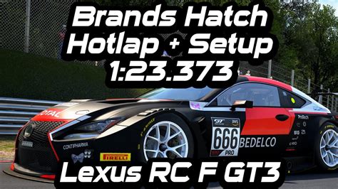 Assetto Corsa Competizione Lexus Rc F Gt Brands Hatch Hotlap