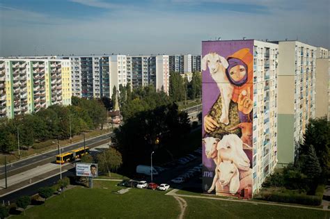 Urban Forms Permanent Street Art Gallery Lodz Poland Riset