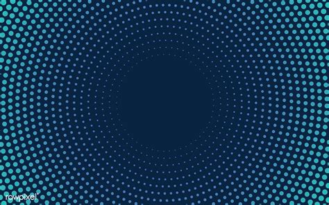 Navy Gradient Halftone Background Vector Free Image By