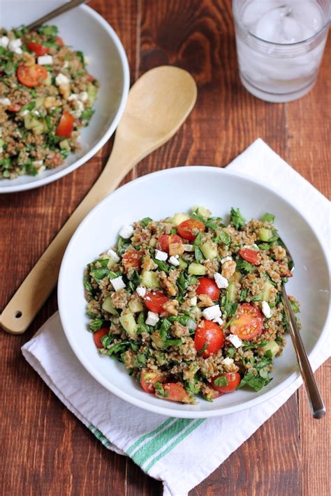 Bulgur Salad With Cherry Tomatoes Cucumber And Spinach Green Valley