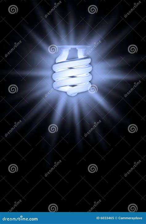 Light Bulb Glowing Stock Image Image Of Illumination 6033465