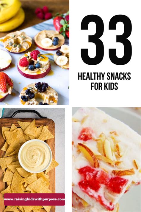 33 Creative And Healthy Snacks Kids Can Make Raising Kids With Purpose
