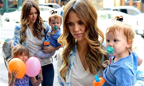 Jessica Alba Checks Out Of New York Hotel With Her Two Daughters In Tow After Glamming It Up At