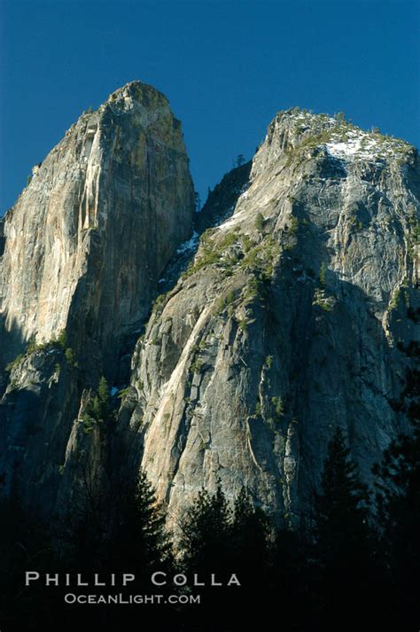 Cathedral Rocks Yosemite Valley Yosemite National Park California