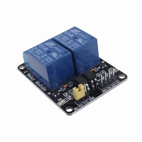 Relays 10a 12v Two 2 Channel Relay Module With Optocoupler For Pic Avr