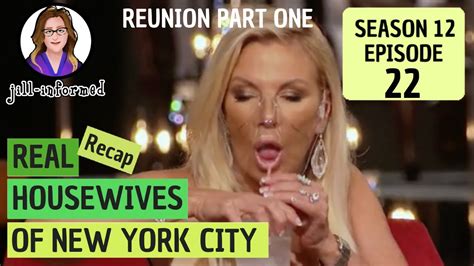 Real Housewives Of New York City Rhony Bravo Tv Recap Reunion Part 1