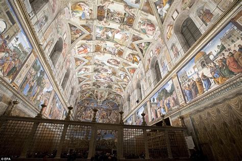 Vatican Introduce New Systems To Protect Michelangelos Frescoes