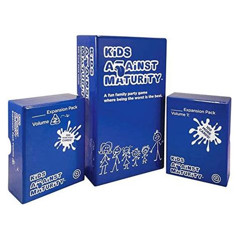 We did not find results for: Kids Against Maturity Card Game for Kids and Families, Combo Pack with Expansion #1 and #2 ...