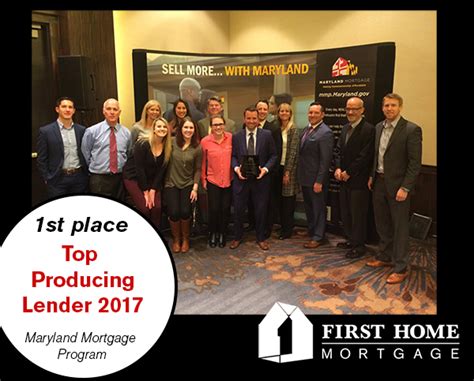 First Home Receives First Place Top Producing Lender 2017 Award By The
