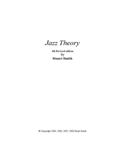 Microsoft Word Jazz Theory Justified Pdf Chord Music Harmony