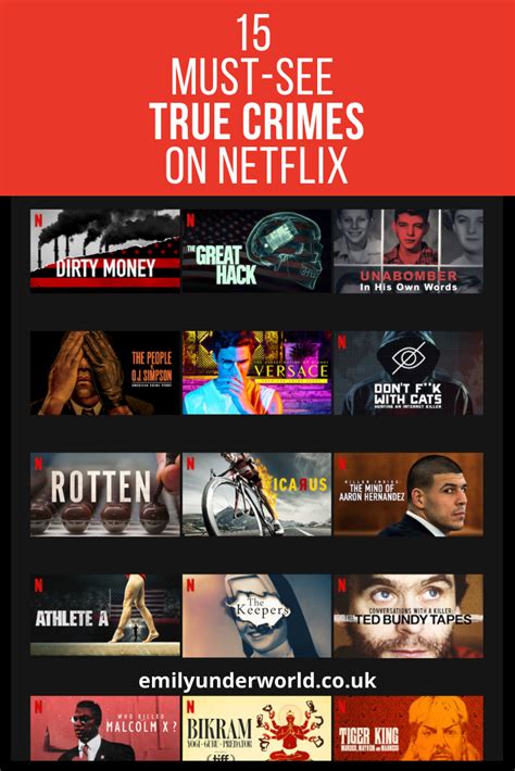 15 Must See Netflix True Crime Shows And Documentaries Artofit