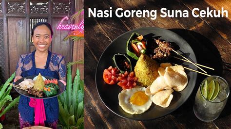 Nasi Goreng Suna Cekuh Balinese Style Fried Rice With Garlic And