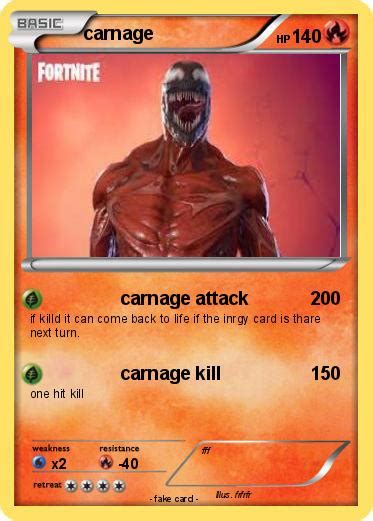 Pokémon Carnage 337 337 Carnage Attack My Pokemon Card