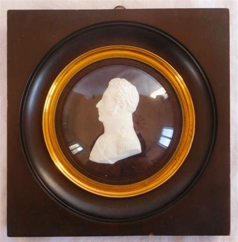 Portrait Miniature Du Duc Dangoulême En Biscuit