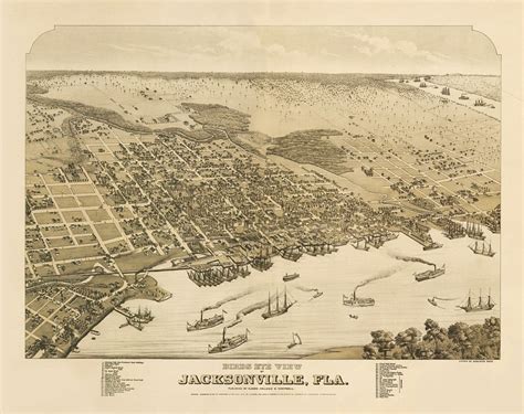 Old Maps Of Jacksonville Florida Printable Maps