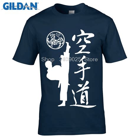 Gildan Funny Men T Shirt New Karate Kick Shotokan Cotton Short Sleeve T Shirt Shotokan T Shirt