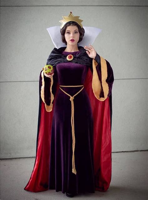 Amber Arden As Snow White Posing As Evil Queen Grimhilde Cosplay By