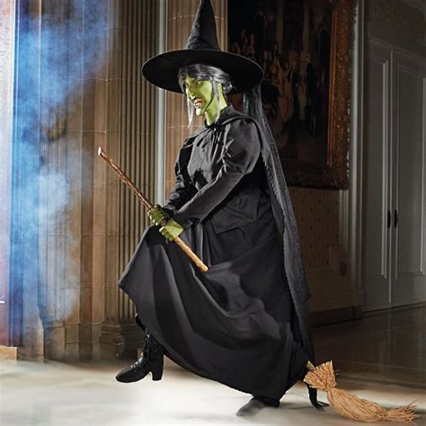 Animated Wicked Witch Of The West On Broom Grandin Road