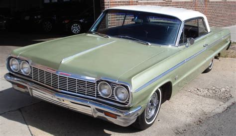 Meadow Green 1964 Chevrolet Impala Paint Cross Reference