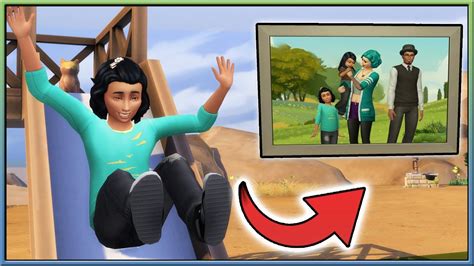 Slide Into Functional Portraits The Sims 4 Ravasheen Mods Youtube