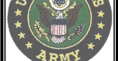 Save 40% on these cd bundles of cross stitch patterns. Army Seal counted cross stitch pattern | Patriotic ...