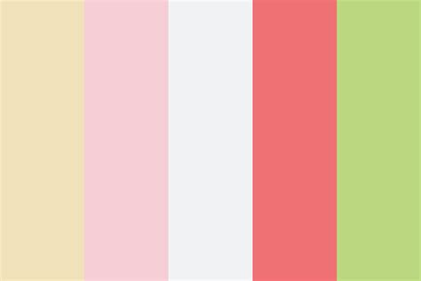 Strawberry Cake Color Palette